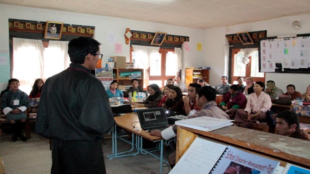 Advocacy program for teacher of Drukgyel school.
