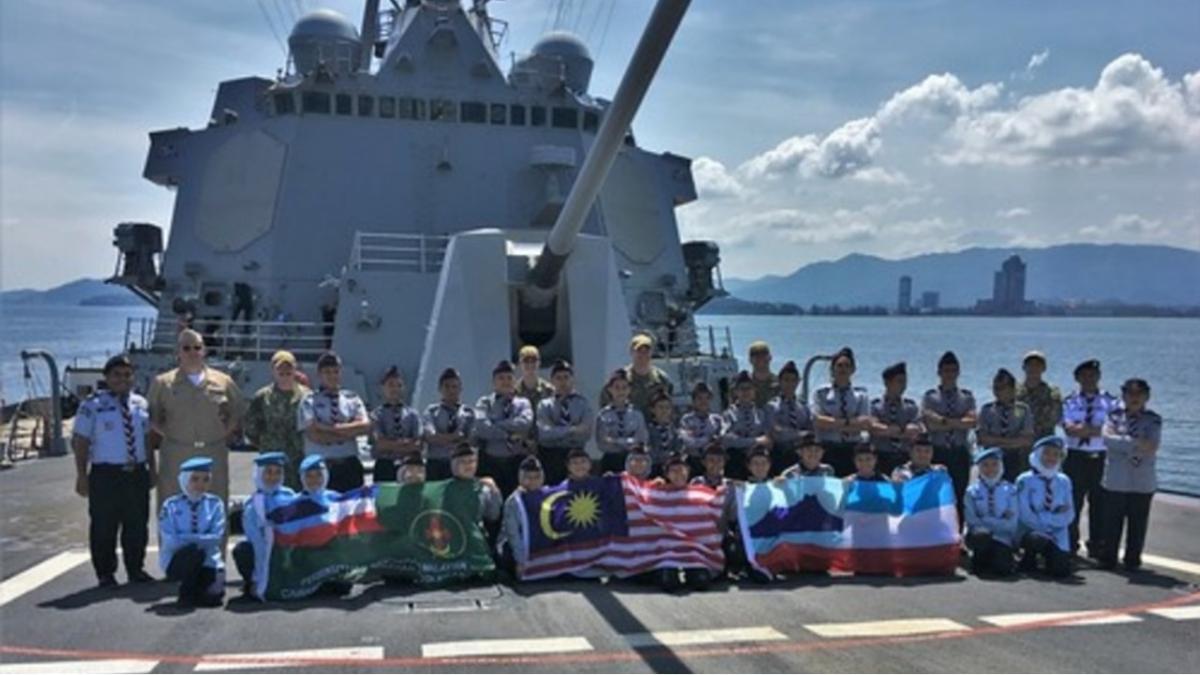 VISIT TO THE USS PREBLE (DDG88)