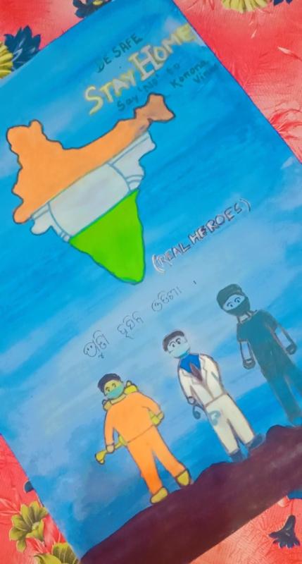 Sankalp2.0 Activity-10 Artist within me, Guru Nanak Public School 