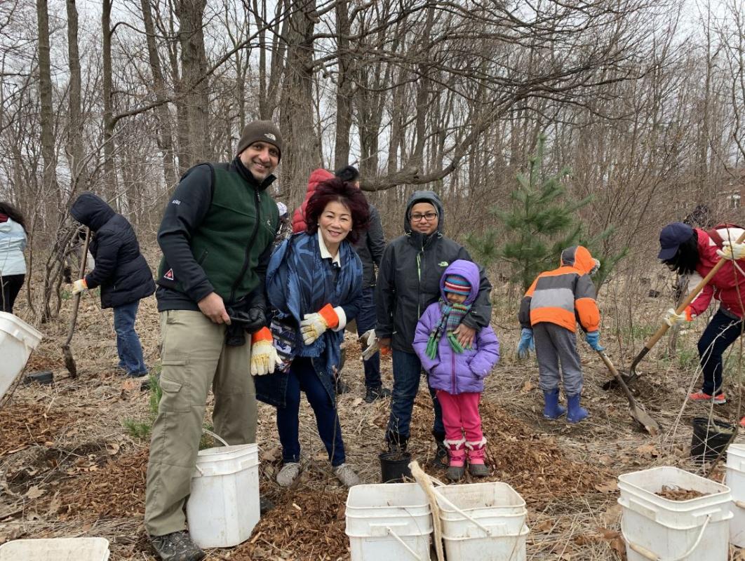 Tree Planting Campaign with the City of Toronto