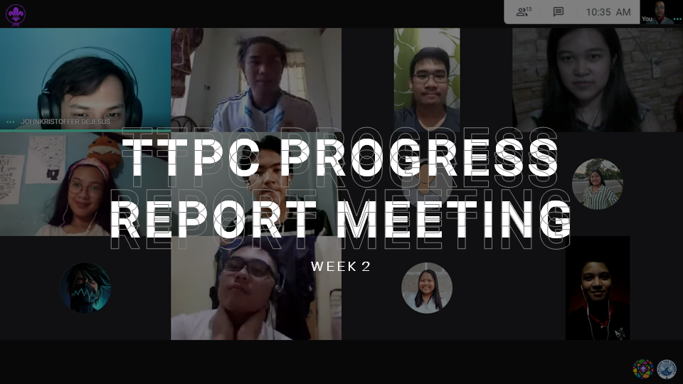 Progress Report Meeting: Week 2 [TTPC]