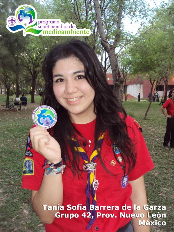 Insignia Scout Mundial de Medio Ambiente, Nuevo León, México