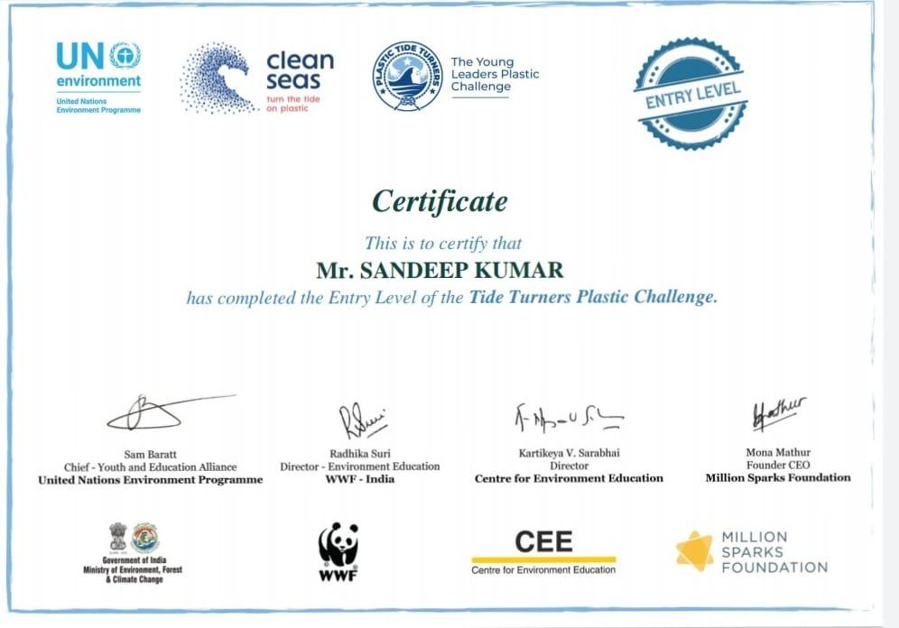 Tide Turners Plastic Challange