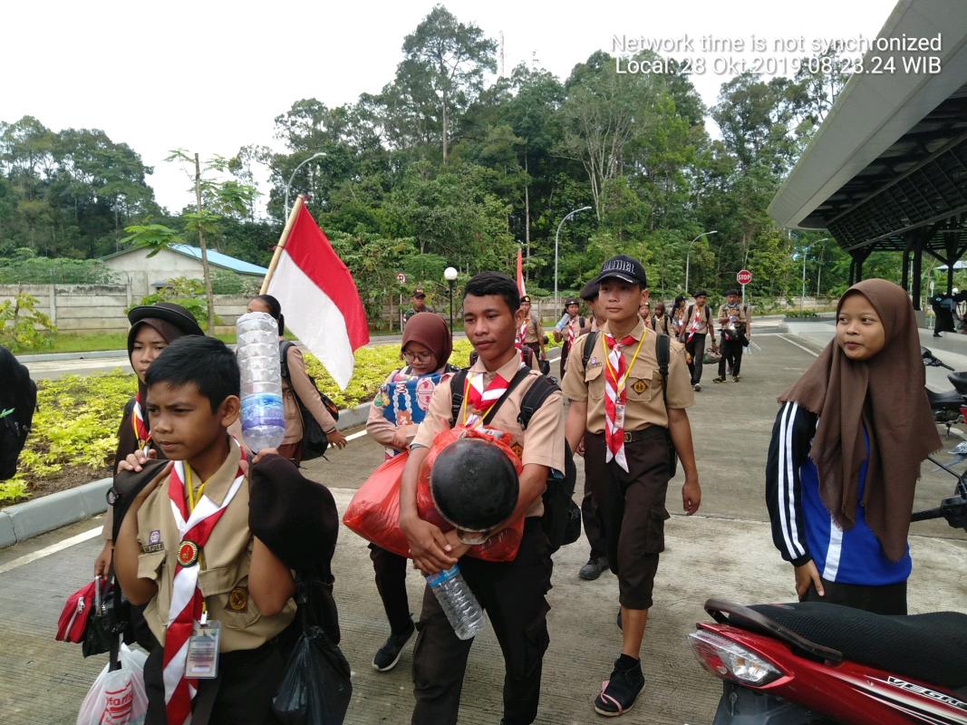 PERKEMAHAN NAPAK TILAS SUSUR PATOK BATAS NEGARA III