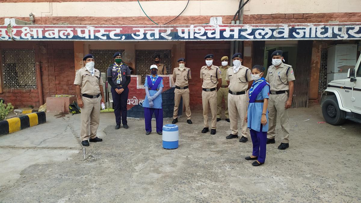 Lemonade and buttermilk arrangement to Corona Warriors in hot summer