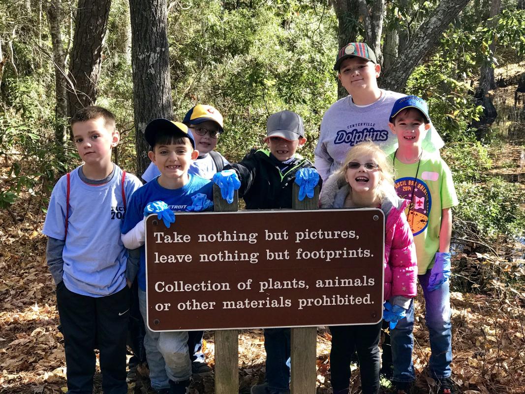 First Landing State Park Hiking Trail Cleanup