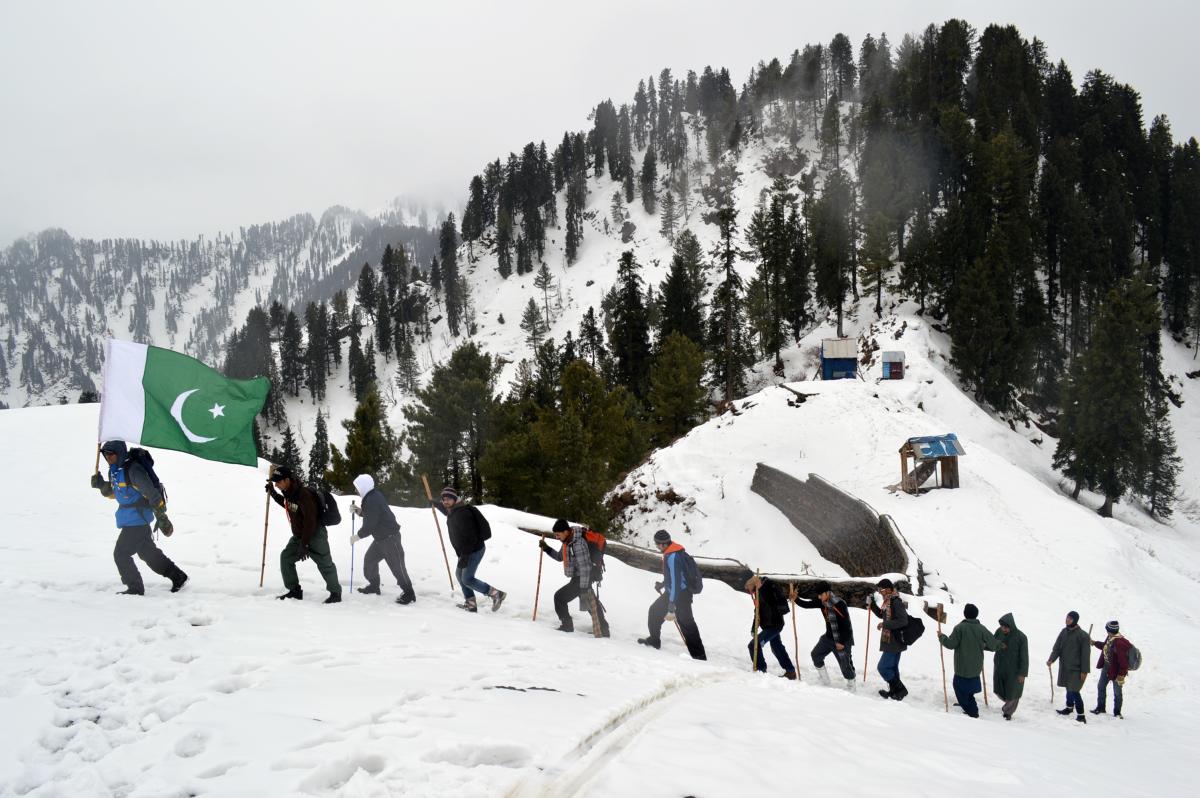 Trekking for Peace at Malam Jabba, Swat