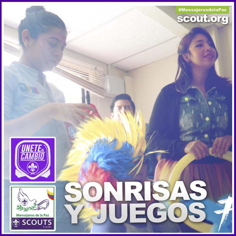 ÚNETE AL CAMBIO - SONRISA Y JUEGOS 