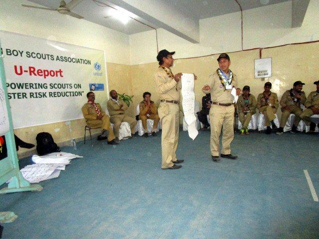 EMPOWERING SCOUTS ON DISASTER RISK REDUCTION, WORKSHOP 