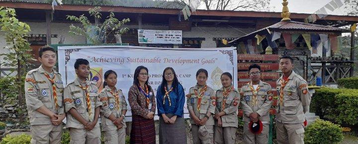 we participated to achieve kuengow batch cum volunteered to help other scouts