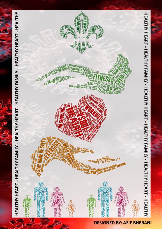 Good Health and Well being - Poster Designing