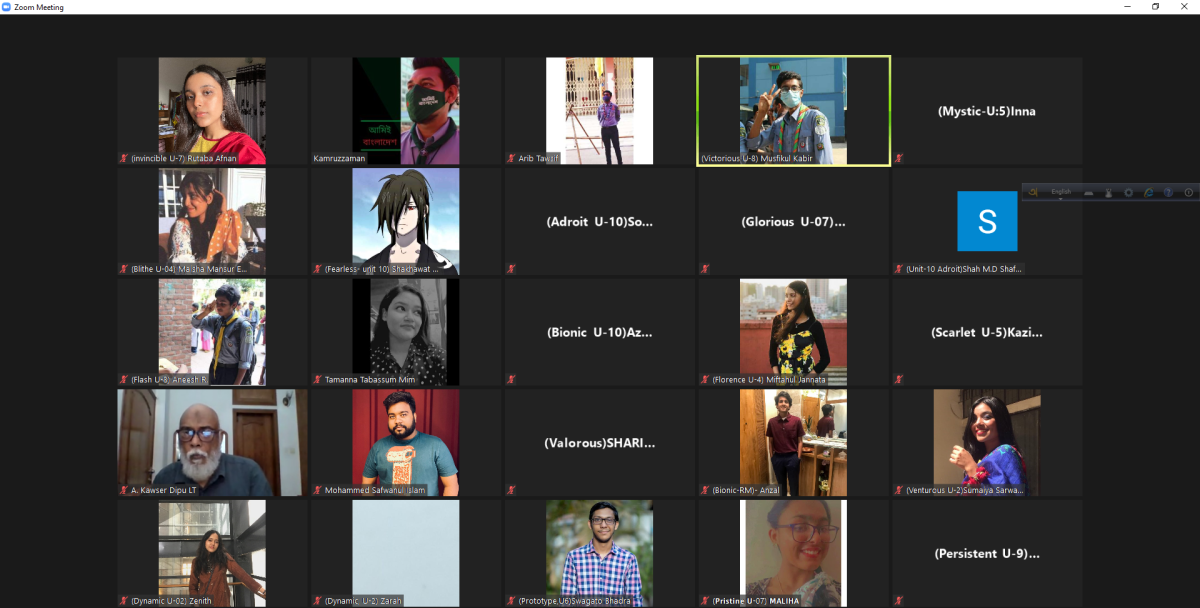 13th Hussars Open Rover Scout Group, Crew Meeting 11, June 2021