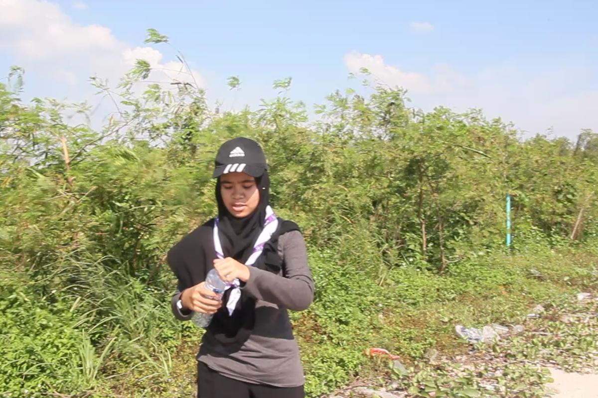 Reuse, Recycle Garden Project (SWA Voluntary Service); Collecting At Pantai Remis