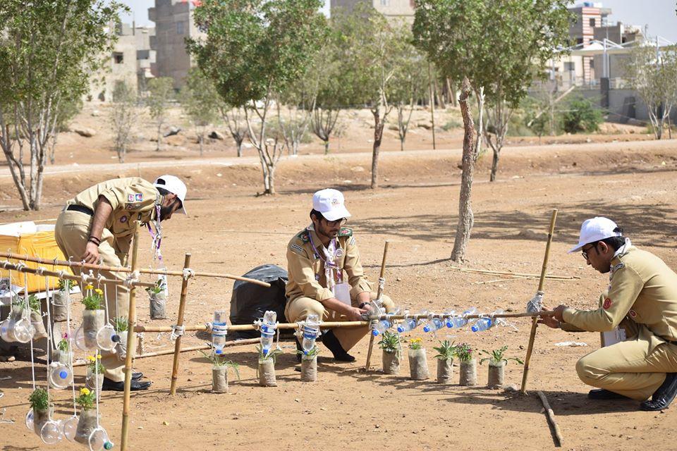 Clean and Green Pakistan activities by IDBSA 