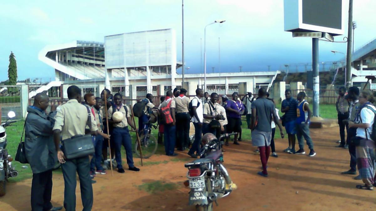 Encadrement de jeunes aspirants scout