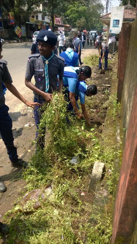 Ksbsg Sanitation Program as the Part of Gandhi Jayathi