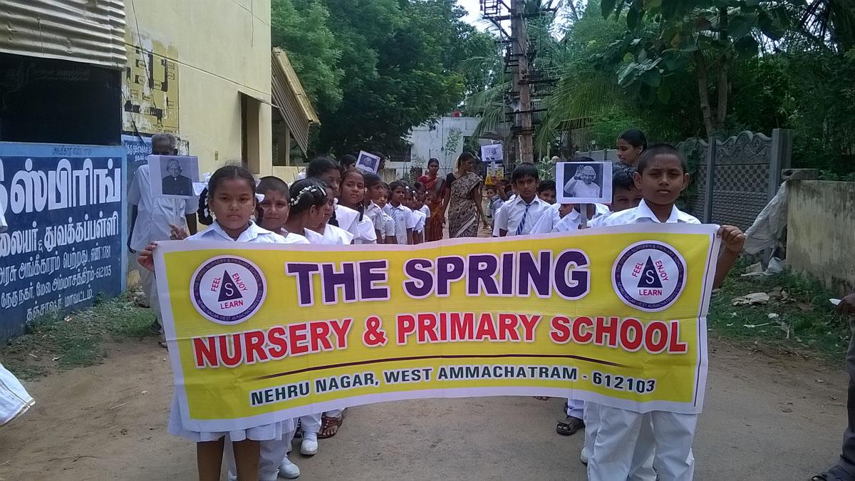 MOUNA (PEACE) ANJALI & RALLY FOR  HON"BLE NATIONAL PATRON OF INDIA A.P.J. ABDHUL KALAM