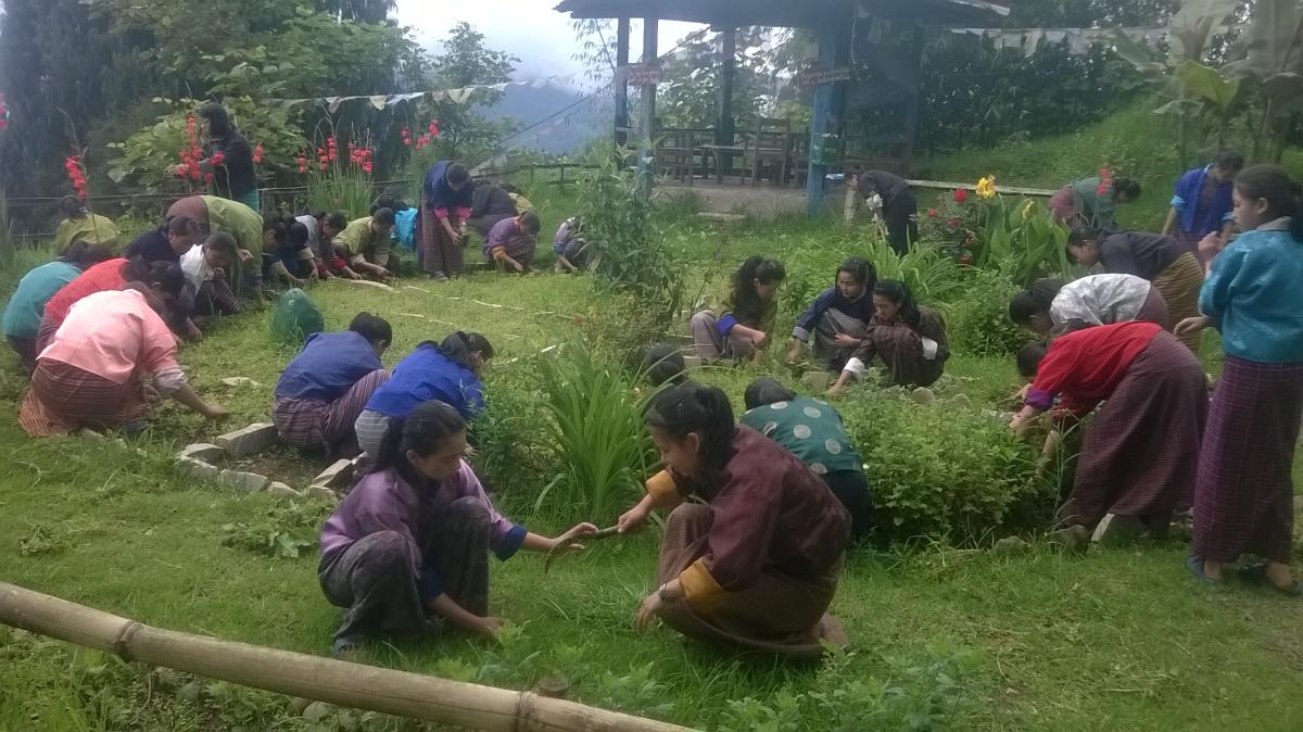 Fragrance is with  the scouts. 