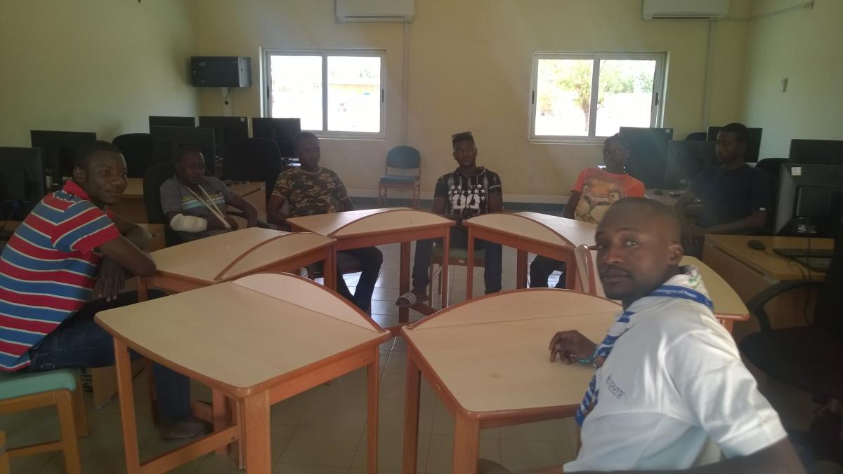 Renforcement de capacités des responsables scouts de Dosso et Apprntissage a l'utilisation de scout.org