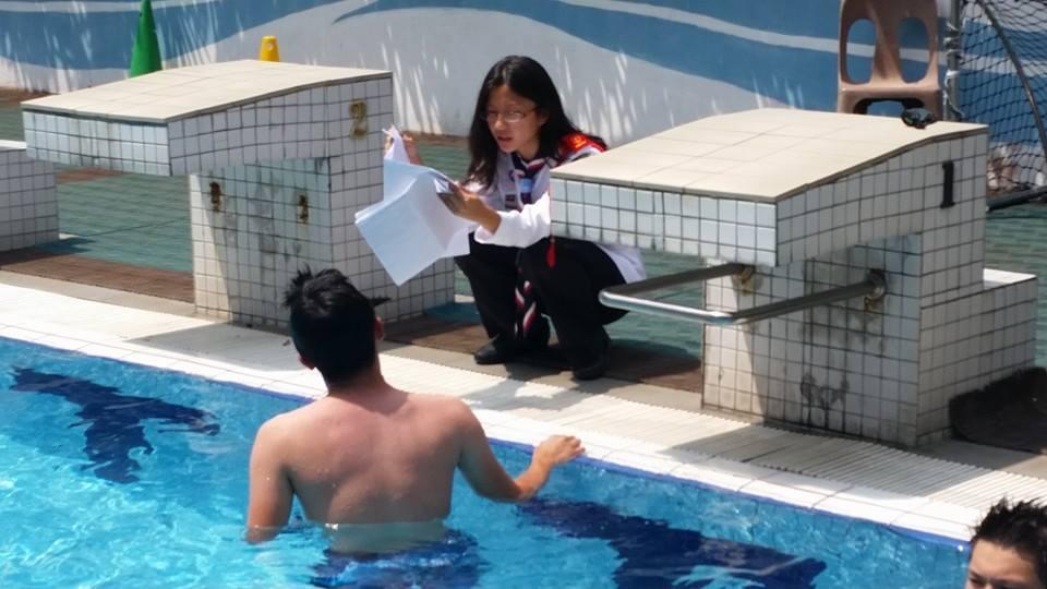 Swimming test for 23rdWSJ Participants and IST