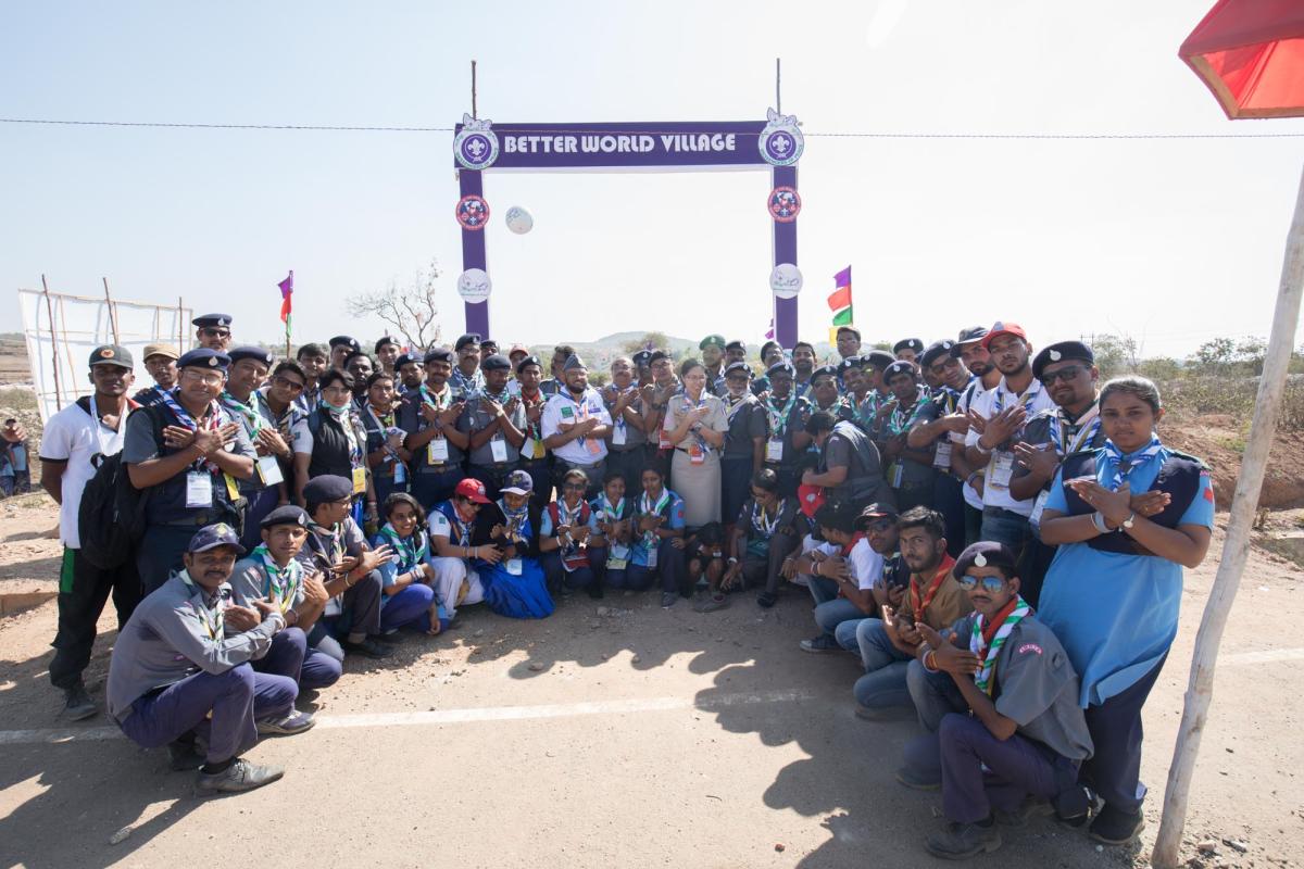 World Scout Village at BSG 17th National Jamboree (SERVICE TEAM)