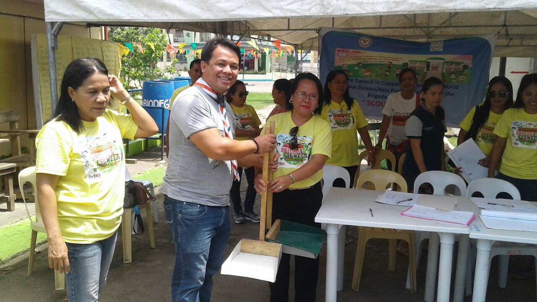 Cleaning of Schools and Villages