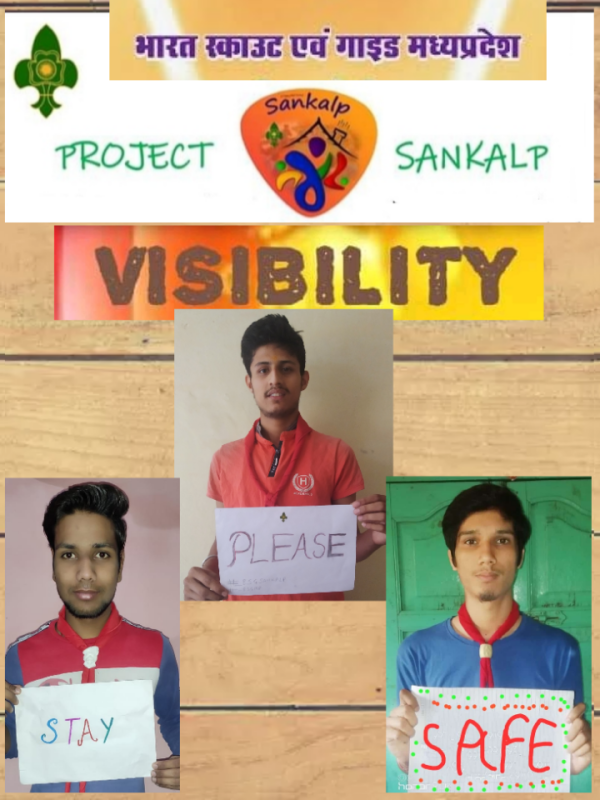 Sankalp⚜
A) Health & Well being..
Challenge - 4  #visibility .

