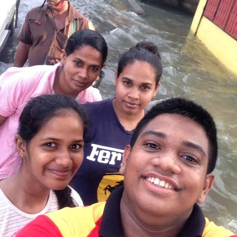 MY SERVICE FOR THE FLOOD RELIEF