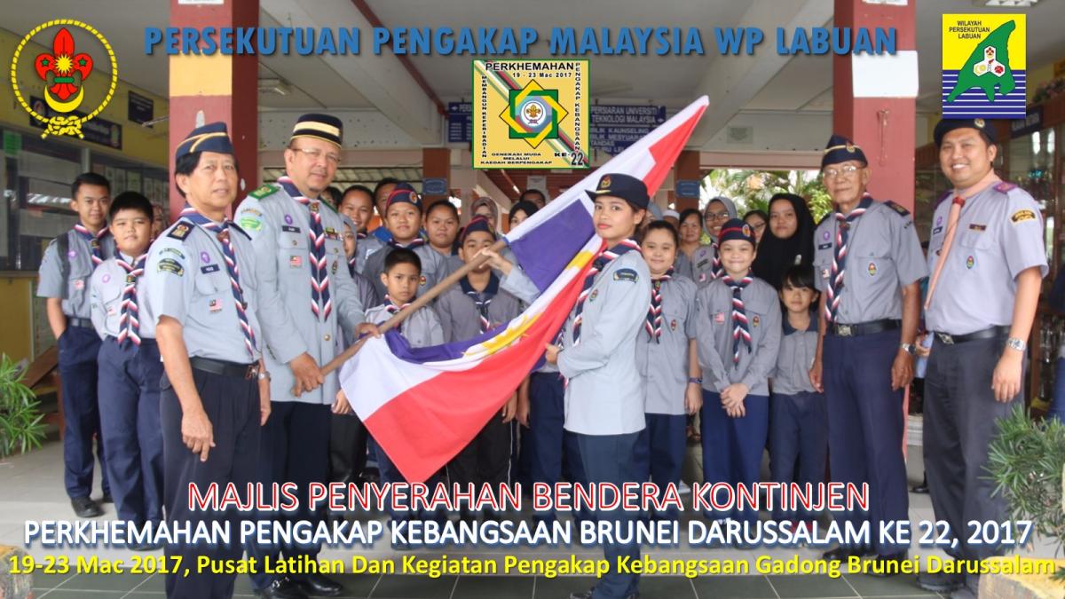 Majlis Penyerahan Bendera Kontinjen