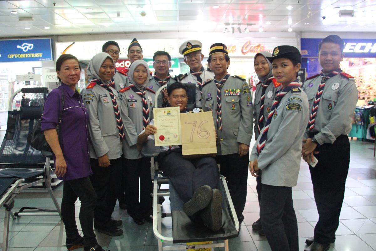 76 PAIN DARAH DIKUMPULKAN PENGAKAP LABUAN