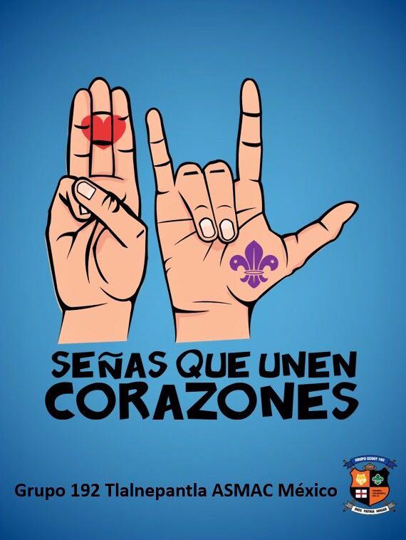 Señas que unen corazones/No scouts