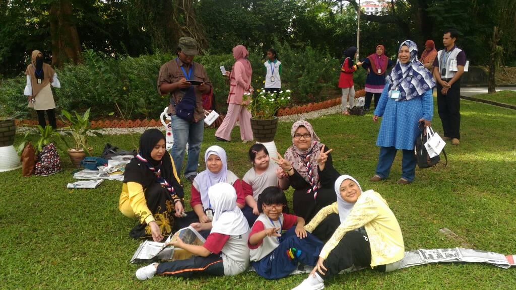 LAWATAN DARI SEKOLAH KEBANGSAAN PASUKAN POLIS HUTAN, PERAK 