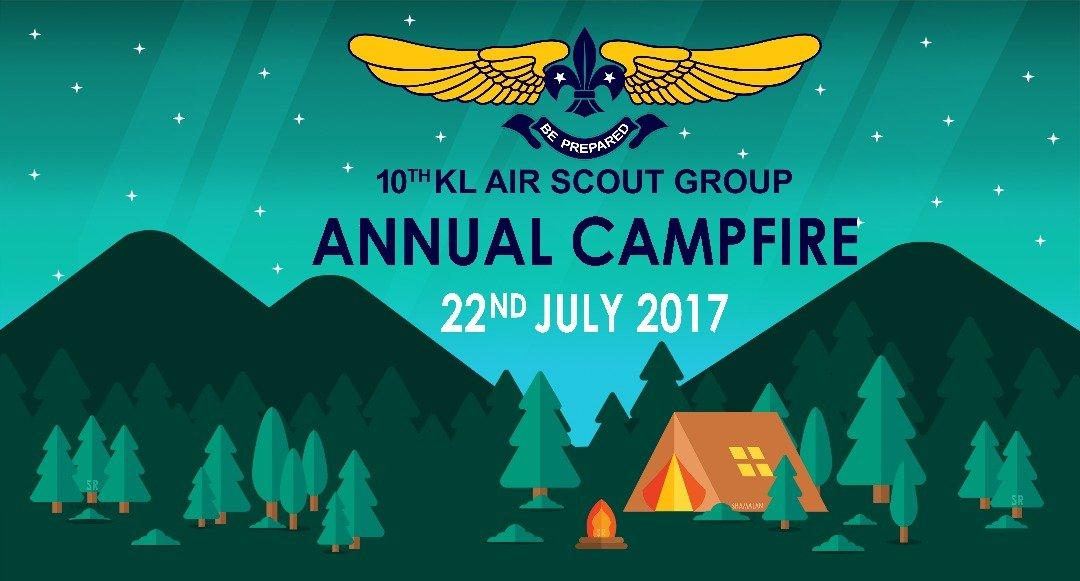 10th KL Air Scout Group Annual Campfire