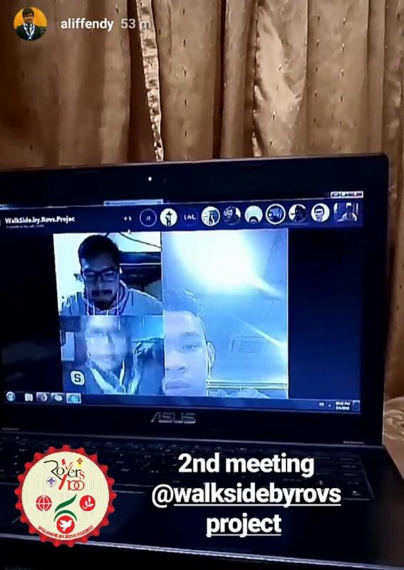 SW Voluntary Service: WalkSide by Rovs Project - Another Team members meeting but virtual meeting
