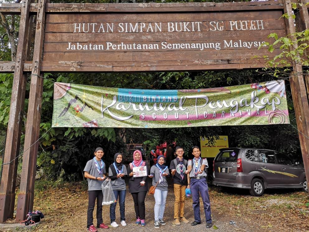  "WalkSide by Rovs Project" Collecting bottle caps at Karnival Pengakap Bukit Bintang, Kempori Gombak and Street Cleaning