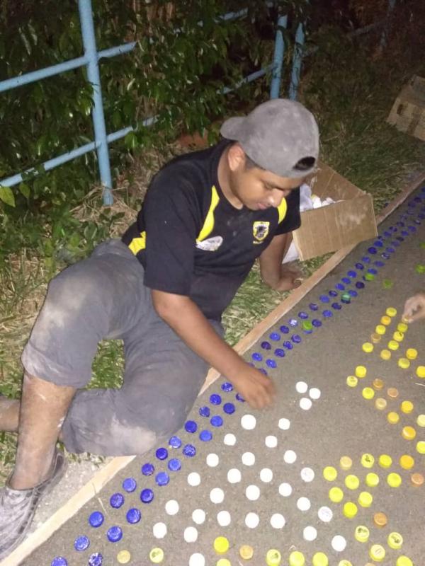 SW Voluntary Service: WalkSide by Rovs Project - Our Sidewalk Project started! (part 1)