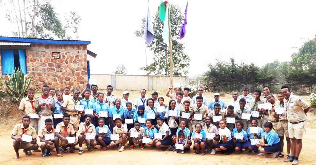 Lasy Tsimoka (Camp Ecole Premier Degré / 2éme Stage de Formations pour les Chefs d' Unités Kiadin' i madagasikara)  