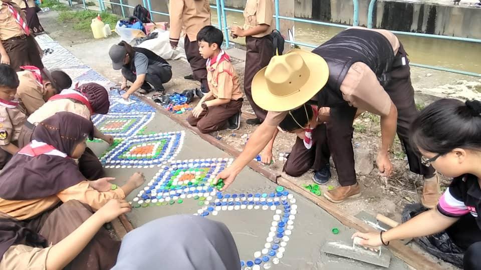 Gerakan Pramuka Gudep KBRI 001-002 Sukseskan WalkSide By Rovs Project Kuala Lumpur 26 September 2018