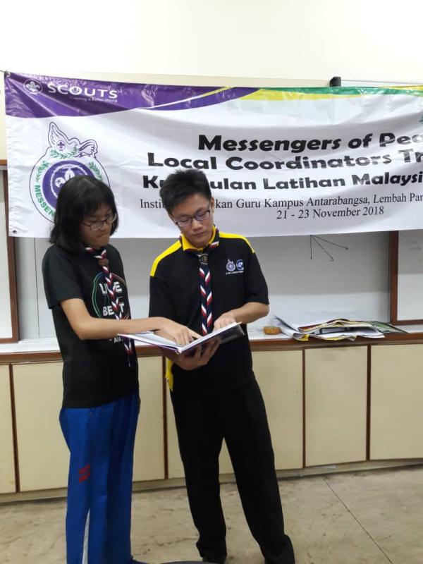 LEADING A NEW SCOUTER 
