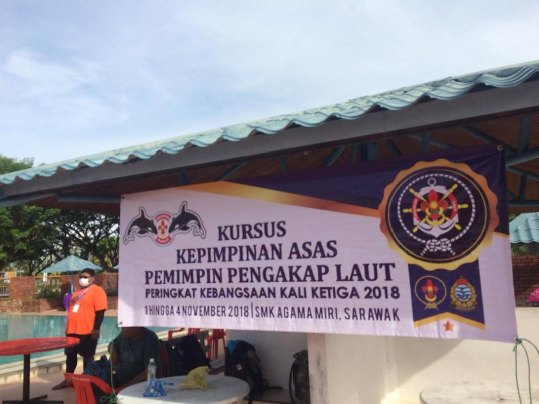 Kursus Kepimpinan Asas Pengakap Laut Peringkat Kebangsaan Kali Ketiga 2018