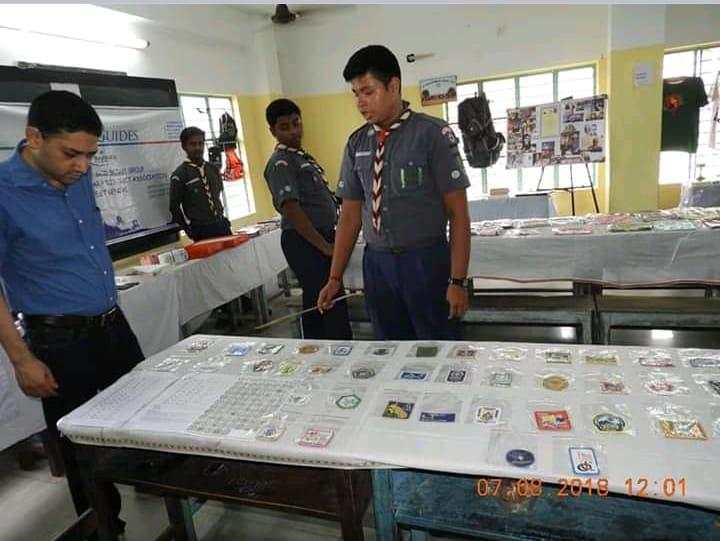 service in scout exhibition