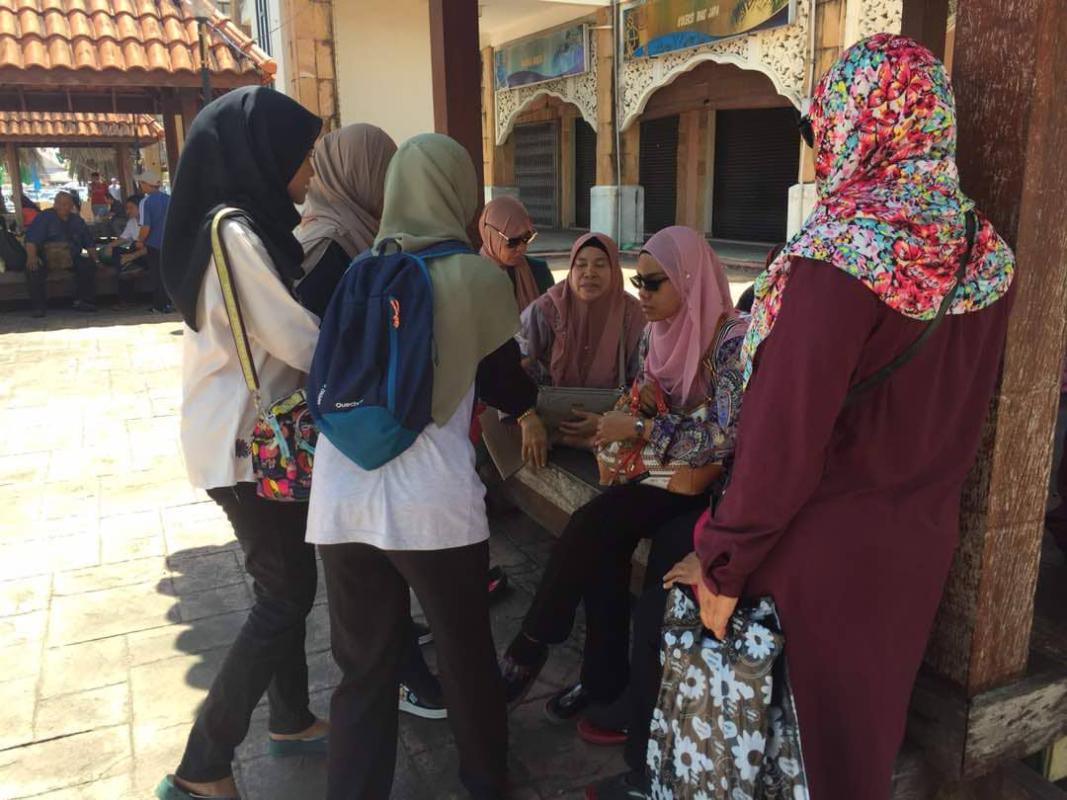 Fund Raise in Kuala Terengganu primarily at Pasar Payang