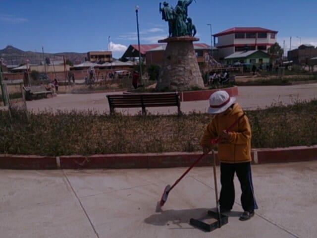 En colaboracion de la limpieza de la Urbanizacion San Miguel
