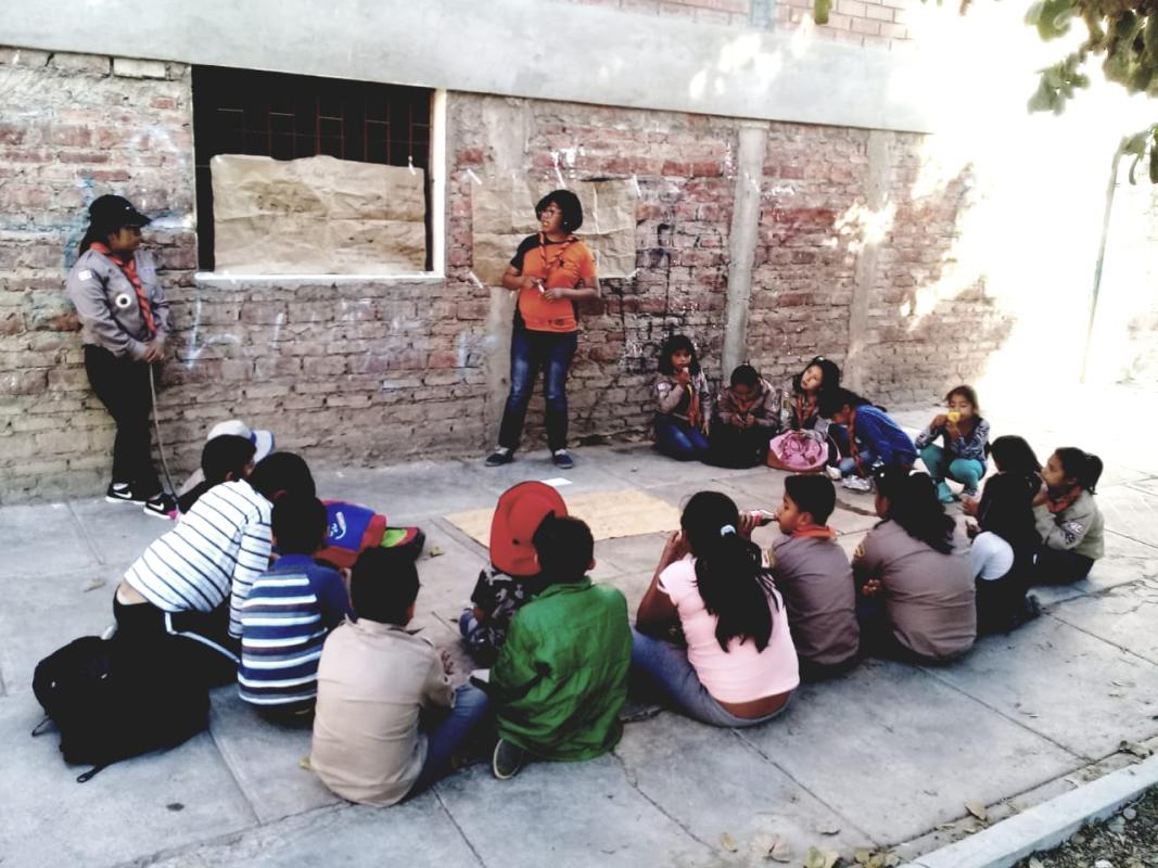 Mantengamos limpio el lugar donde jugamos,