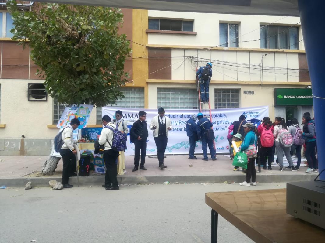 Feria de Concientizacion del  Cuidado del Agua
