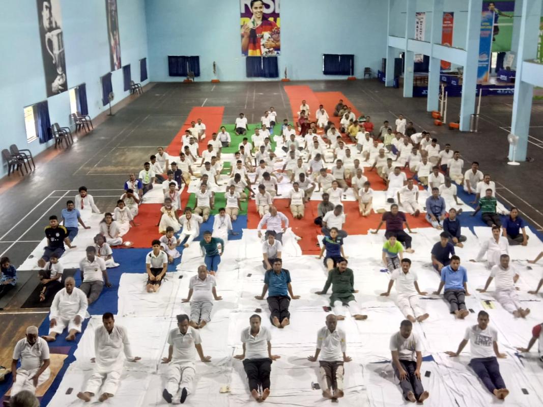 CELEBRATED 5TH  INTERNATIONAL YOGA DAY