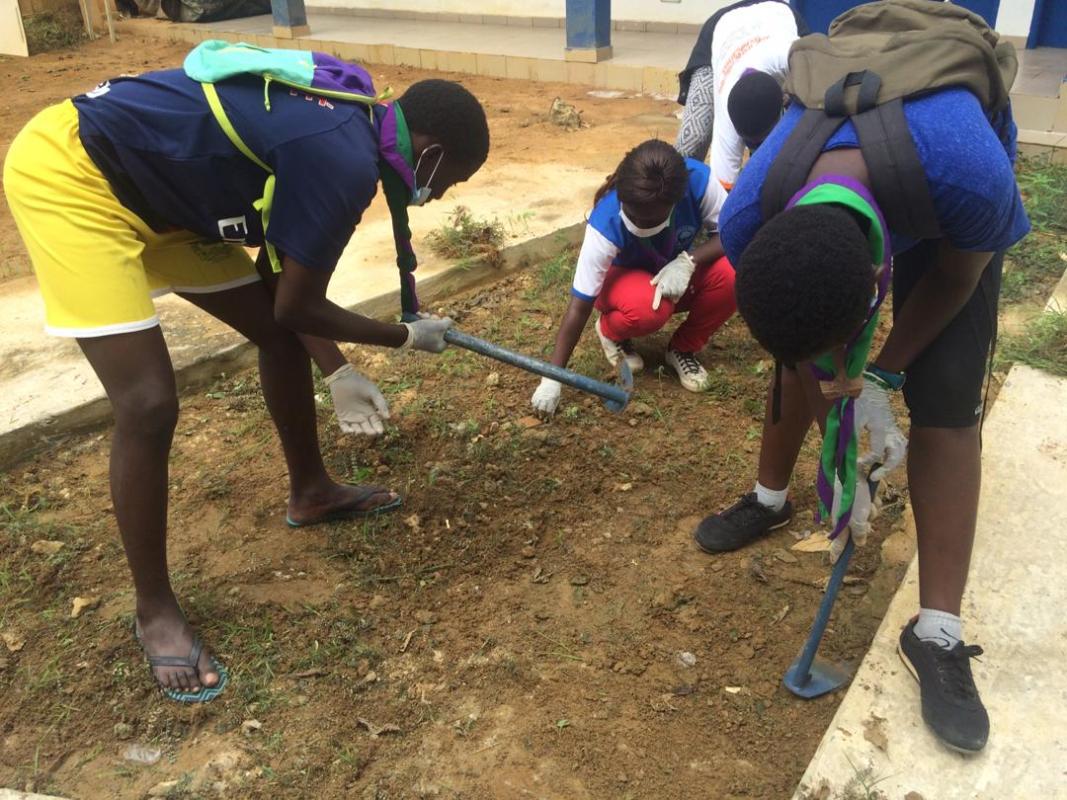 Activité communautaire éclaireur District Abidjan Angré