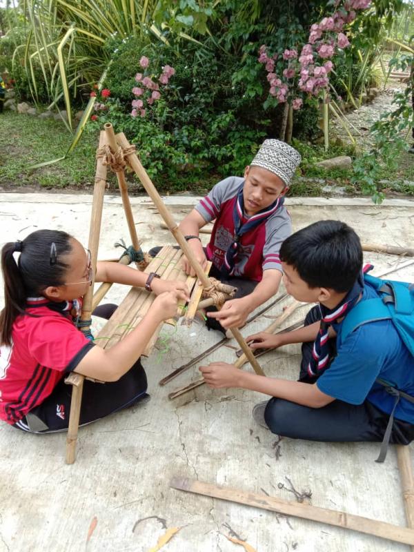Pengakap Labuan Anjurkan Perkhemahan Kemahiran