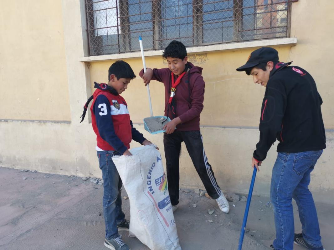 limpiando nuestra casa