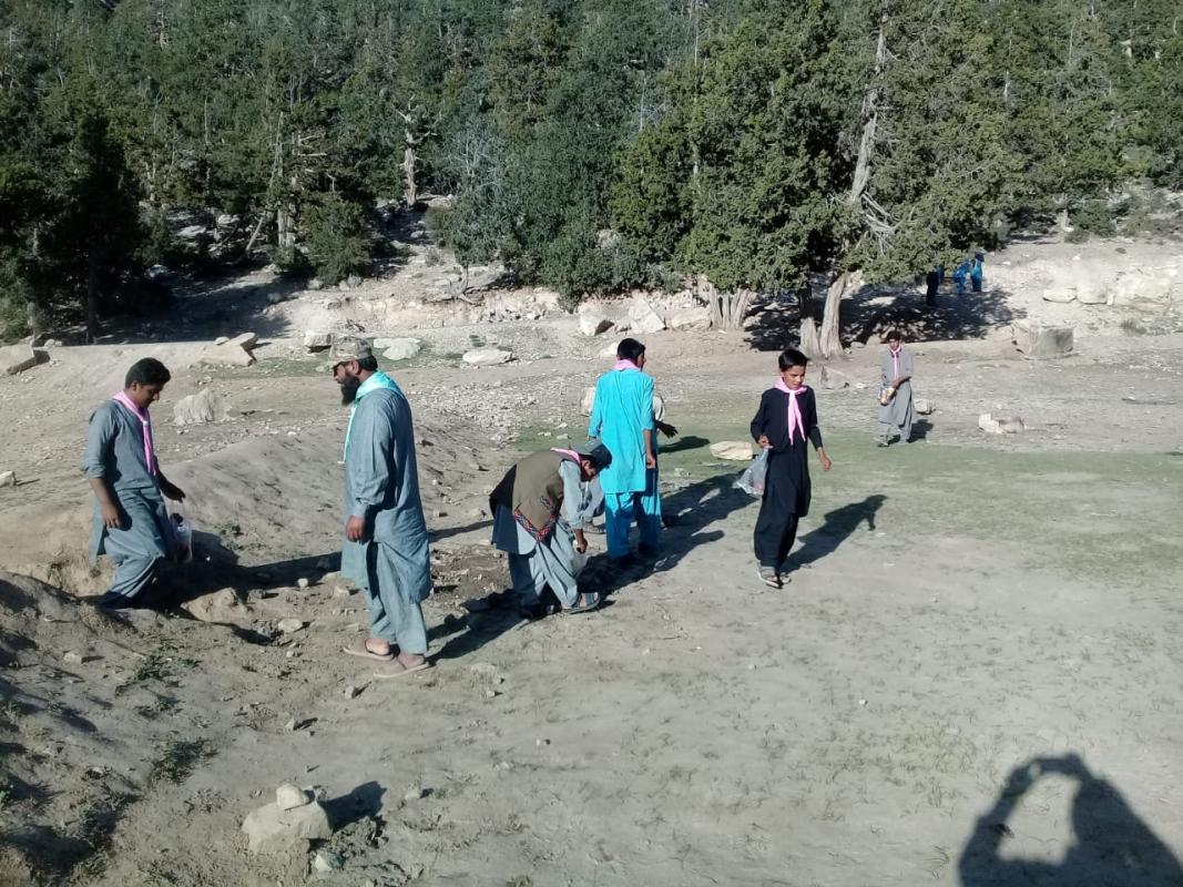 Scouts Cleaning Campaign